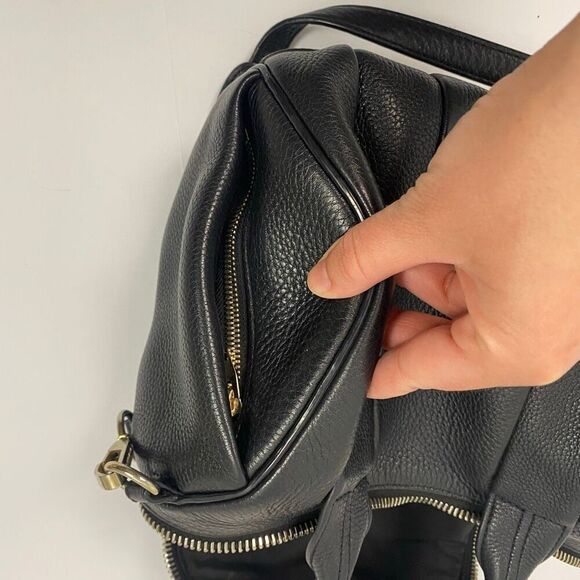 Alexander Wang Rockie Studded Lambskin Leather Bag - Picture 15 of 16